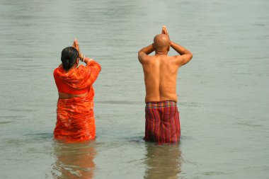 Hindu prayers clipart