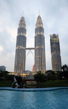 Petronas towers clipart