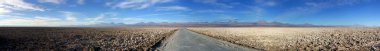 Panorama of Salar de Atacama clipart