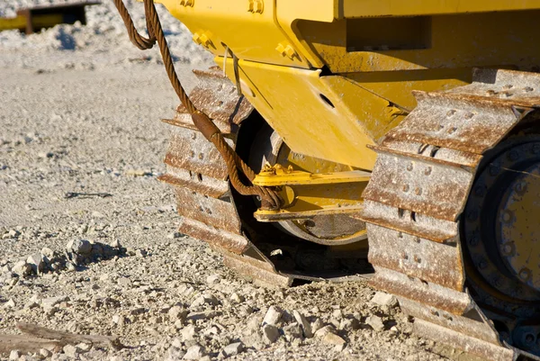 stock image Back of bulldozer