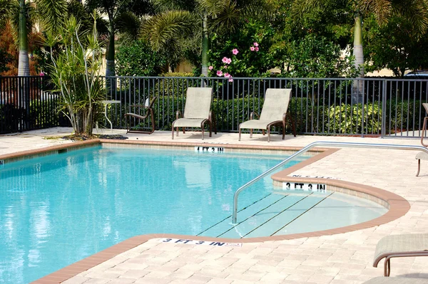 stock image Florida swimming pool