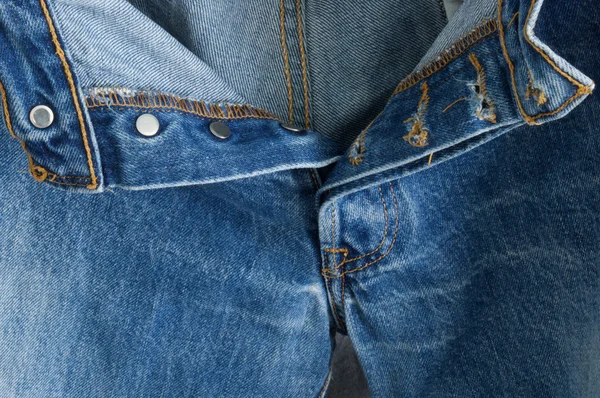 Jeans abertos — Fotografia de Stock