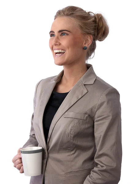 Beautiful young businesswoman Stock Image
