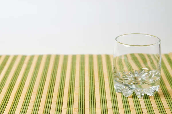 stock image Empty glass on a table