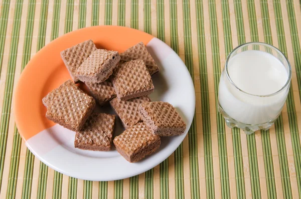 bardak süt ve gözleme