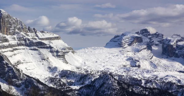 Alpes italianos para esquiar — Foto de Stock