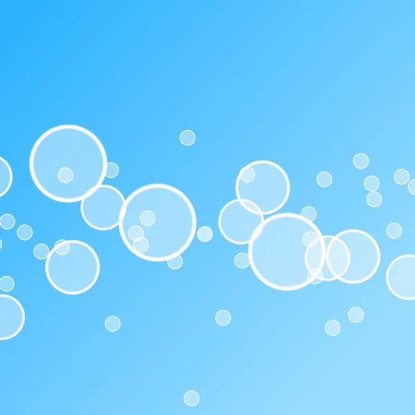 Abstrakt vatten bubbla illustration — Stockfoto