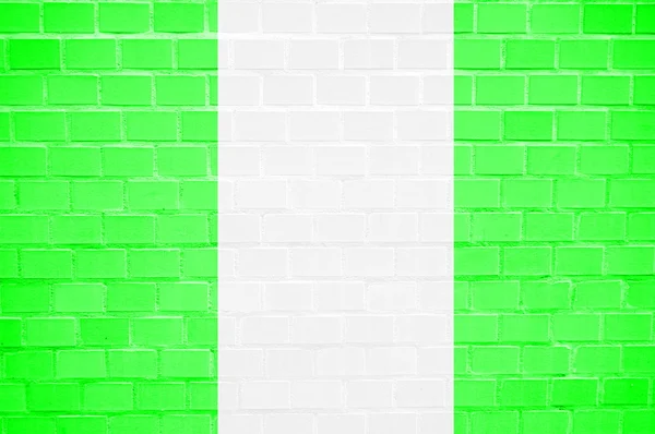 Flag of nigeria — Stock Photo, Image