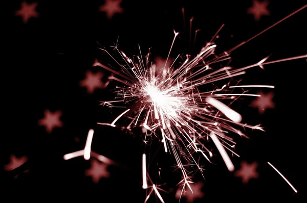 Christmas sparkler — Stock Photo, Image
