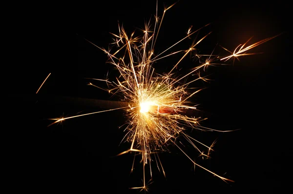 Holiday sparkler — Stock Photo, Image