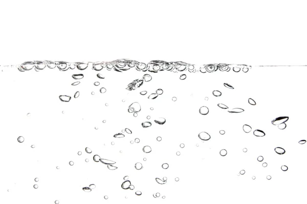 Fresh water with bubbles — Stock Photo, Image