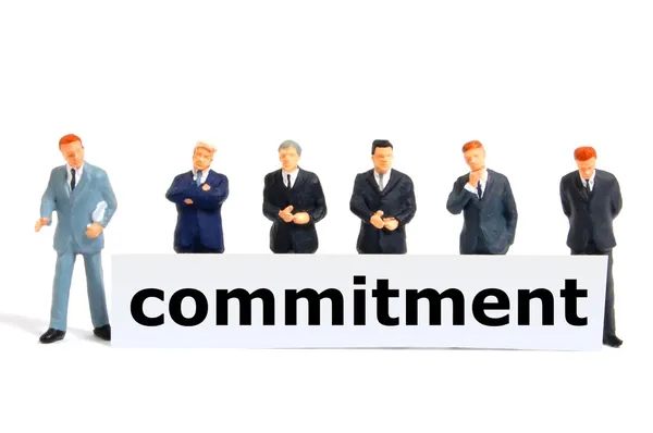Business commitment — Stock Photo, Image