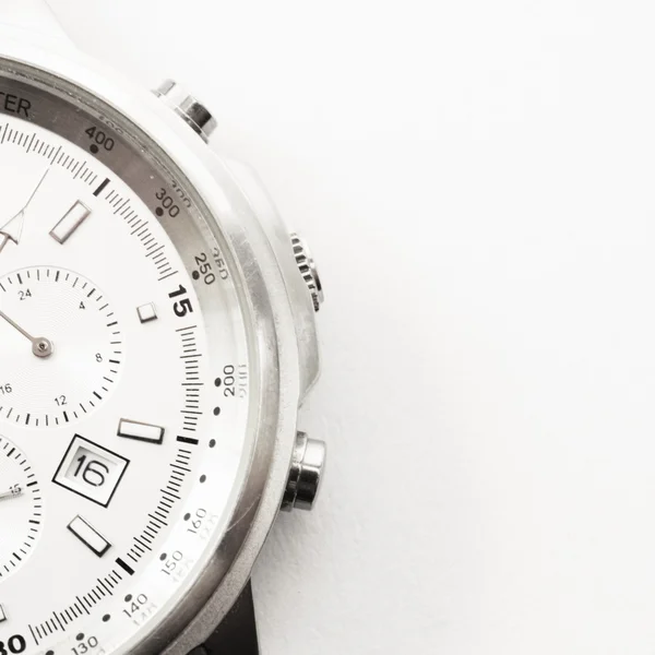 Tijd horloge en copyspace — Stockfoto