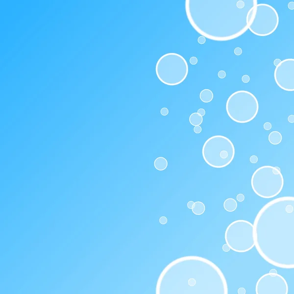 Abstract water zeepbel illustratie — Stockfoto