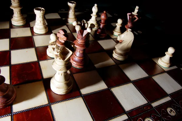 Tablero de ajedrez — Foto de Stock