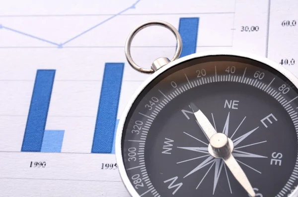 stock image Business compass