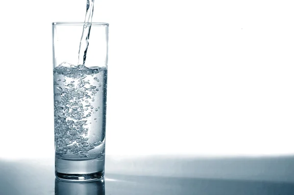 Склянка з водою — стокове фото