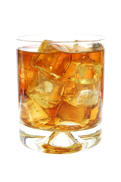 Whisky eller cola dricker — Stockfoto
