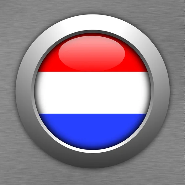 Nederland knop — Stockfoto