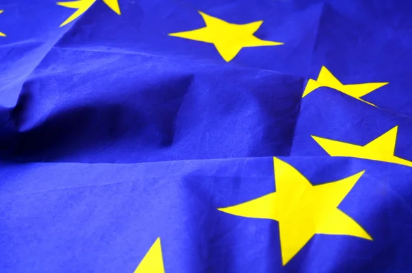 欧洲联盟旗帜 — 图库照片