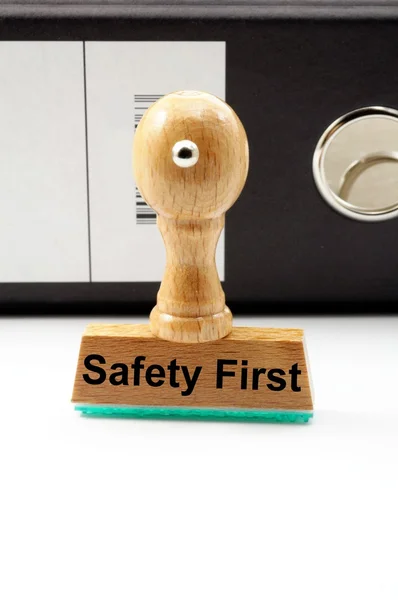 La seguridad primero —  Fotos de Stock