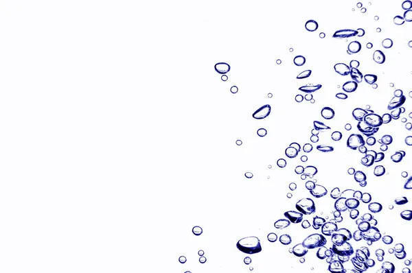 Bolhas de ar na água — Fotografia de Stock
