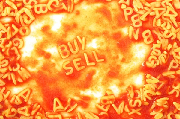 Köp och Sälj — Stockfoto