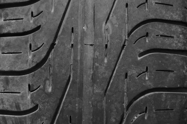 Textura do pneu — Fotografia de Stock