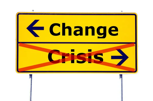 Changement et crise — Photo
