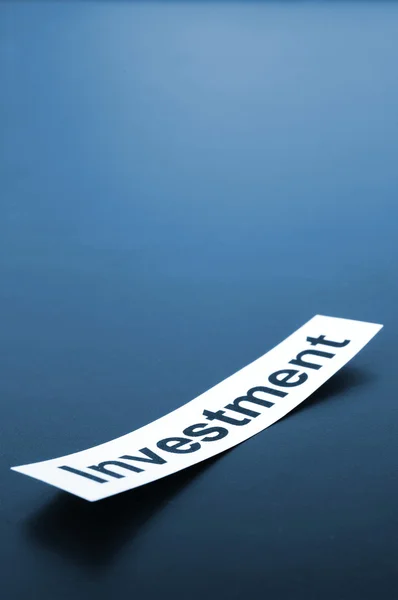 Idéia de investimento — Fotografia de Stock