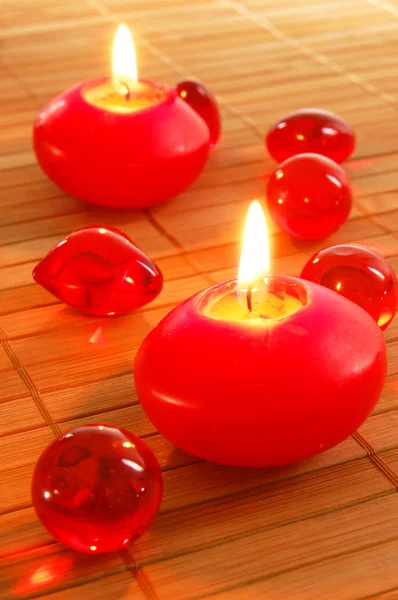 Romantic candle light — Stock Photo, Image