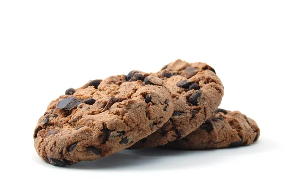 Cookie isolato su sfondo bianco — Foto Stock