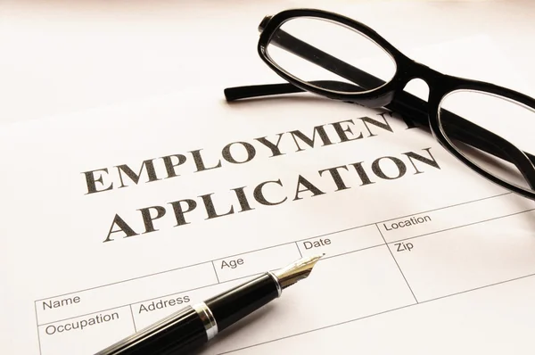 Employment application — Stock Photo, Image