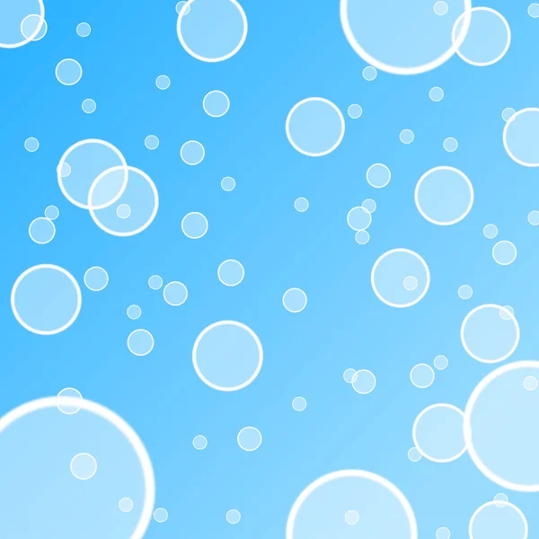 Abstrakt vatten bubbla illustration — Stockfoto
