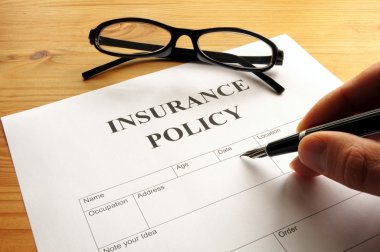 Insurance policy clipart