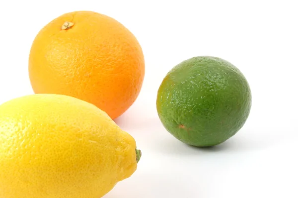 레몬 오렌지와 유자 과일 — 스톡 사진