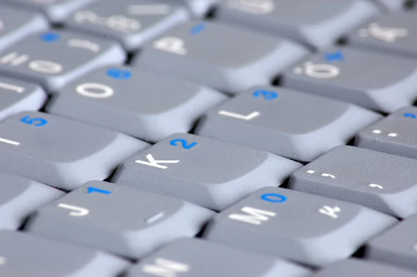 Keyboard of laptop computer — Stock Photo, Image