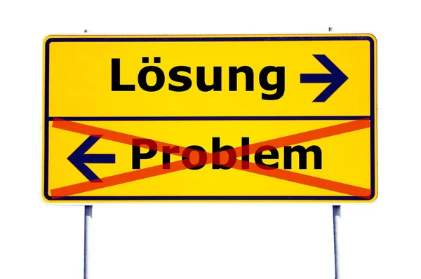 Lösningen på ditt problem — Stockfoto