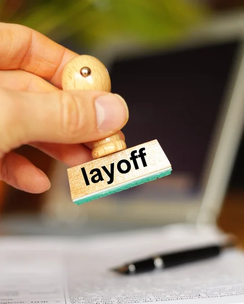 Layoff — Stock Photo, Image