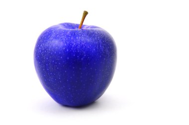 Blue apple clipart
