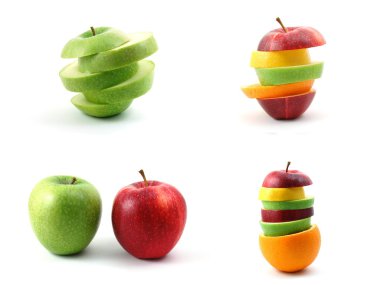 Fruit collection clipart