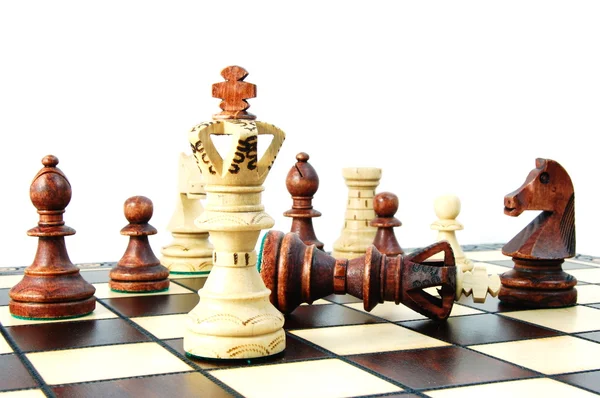 Шахові змагання — стокове фото