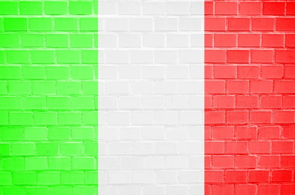 Σημαία Ιταλίας — Φωτογραφία Αρχείου