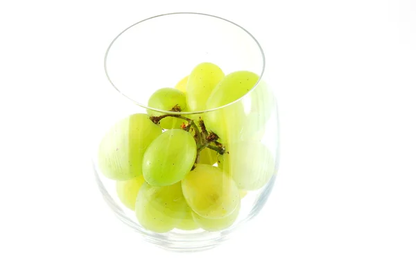 Grape in a glass — Stock Photo, Image