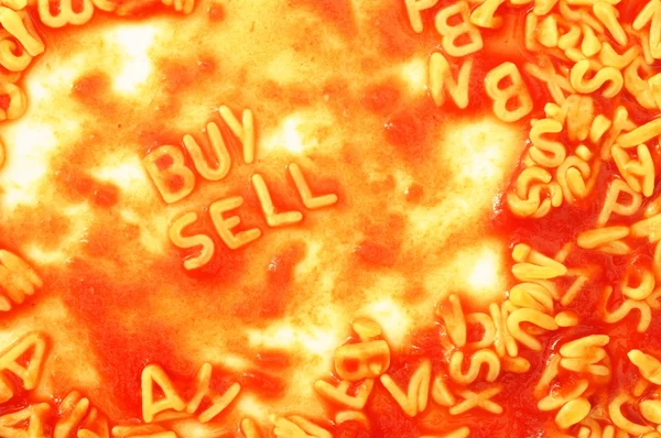 Kaufen und verkaufen — Stockfoto