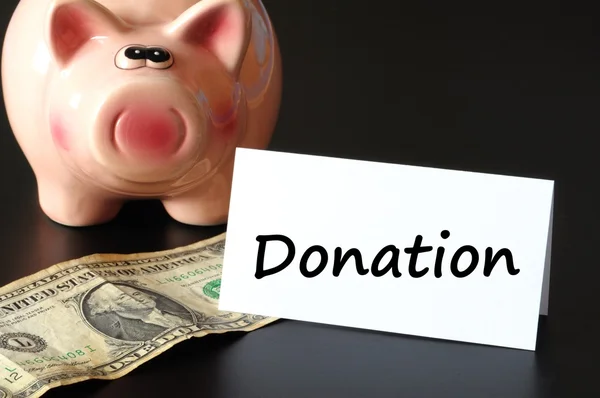Donatie — Stockfoto