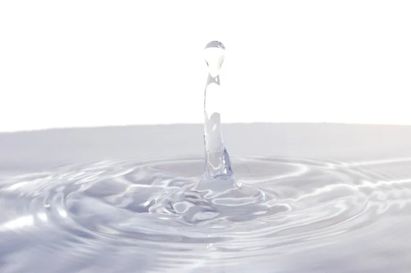 Έννοια της ευεξίας με σταγόνα νερό — Φωτογραφία Αρχείου