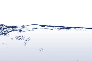Fresh water with bubbles clipart