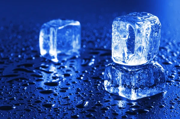 Cubos de hielo fresco — Foto de Stock
