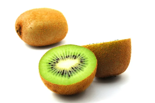 Kiwi fruit isolated on white background — Stock Photo, Image